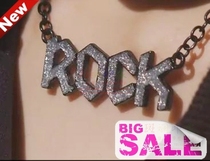 AKB48 Road Suka Gakuen True and false Gakuen Horn Ba four kings Spicy ROCK Necklace