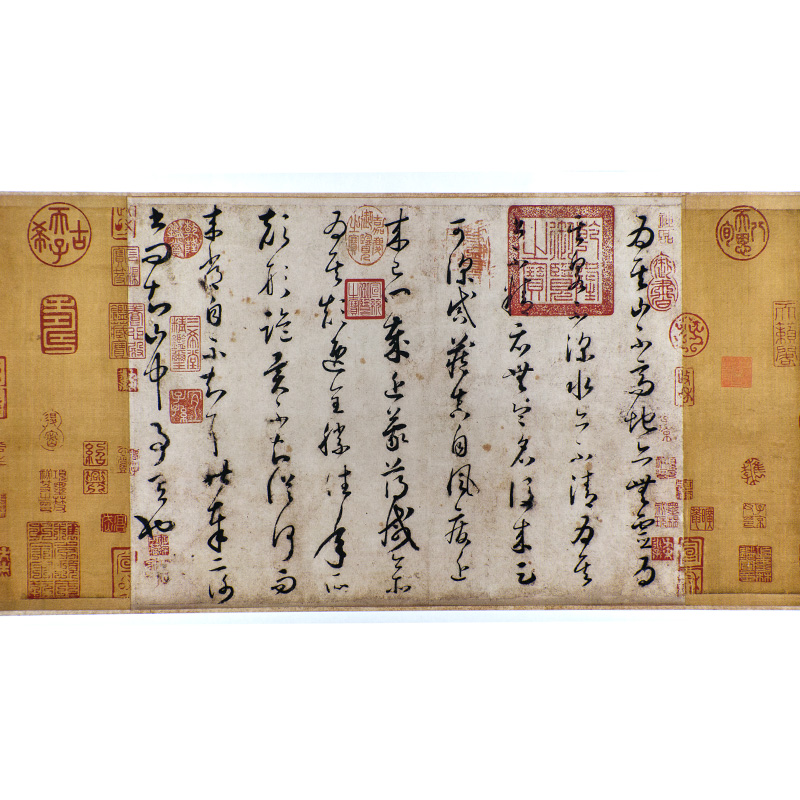 Wyvein (thesis post) Xuanguan Living room Book room Decorative Painting Famous Painting copy Calligraphy National Painting Collection Hanging Paintings