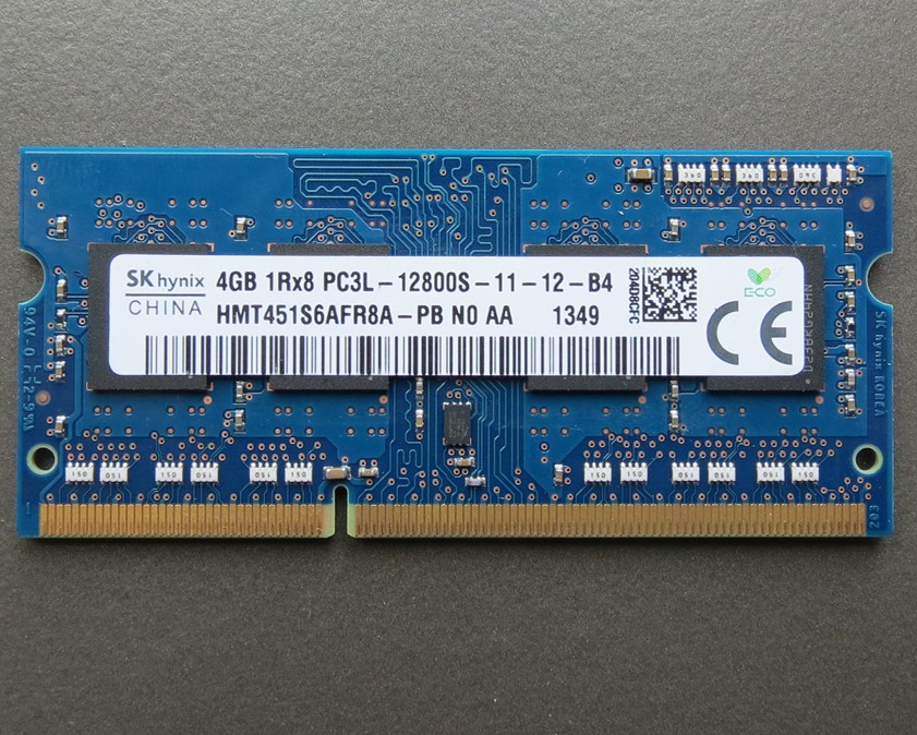HYUNDAI SK HYNIX 4G DDR3L 1600 LAPTOP MEMORY 4GB 12800 LOW VOLTAGE