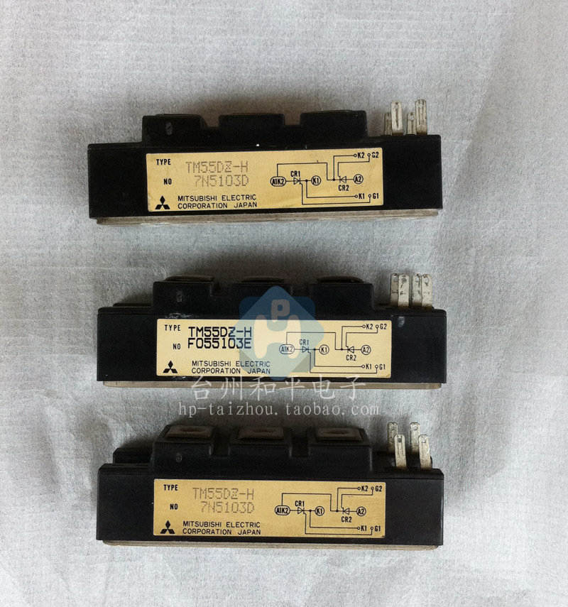 TM55DZ-H disassembly of the semiconductor control rectifier module for the TM55DZ-H