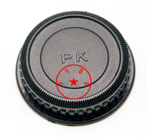 PK lens back cover