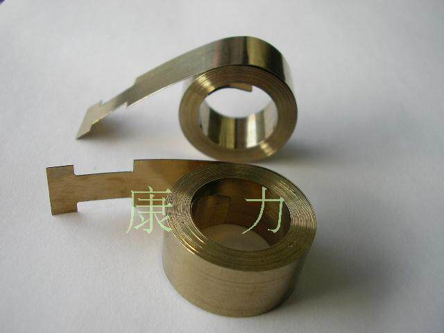 Stainless steel constant hair strip tensile 0 3-5 kg constant force hair strip spring custom super connection 0 15*12 5