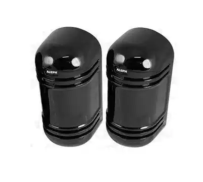 Dual-beam outdoor infrared detector wired waterproof perimeter double-fire siren body blocking siren