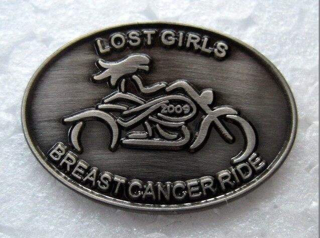 Anti-cancer badge anti-cancer commemorative badge 1902 for breast cancer prevention