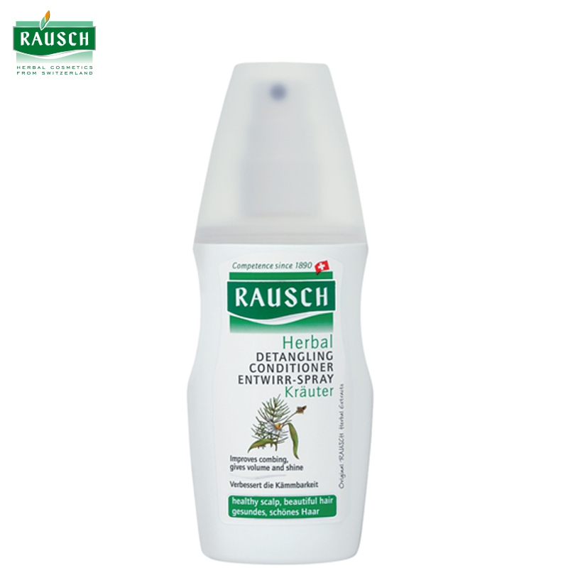 瑞士进口Rausch路丝草本精华免洗顺爽护发素100ml