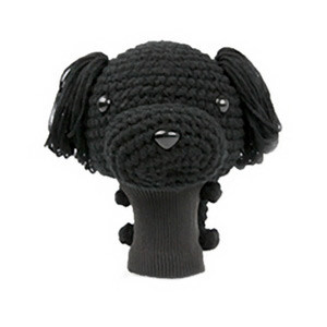 AMIMONO_Cute Puppy Golf No. 1 Wooden Cover (D020-A)