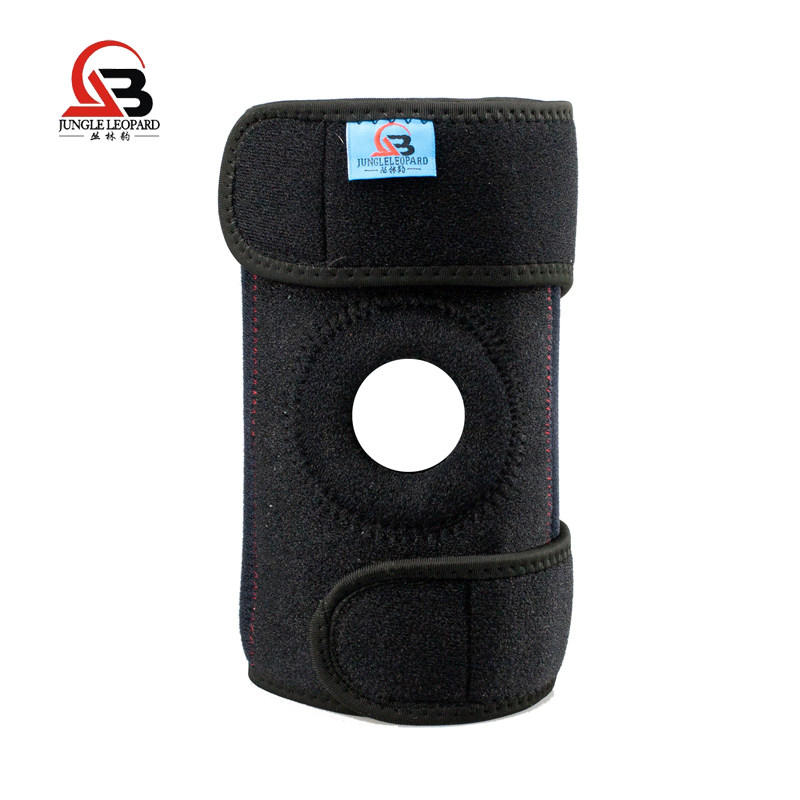 Outdoor sports kneecap 4 spring support pressurised cannot afford ball import OK fabric single price