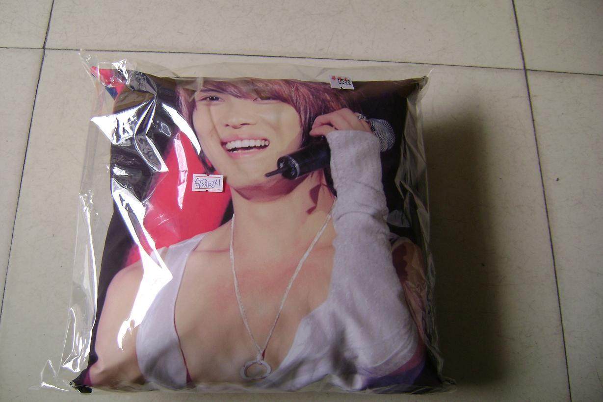 Dong Fangshenqi Gold Square Cushion Pillow DIY Custom Creative Birthday Gift