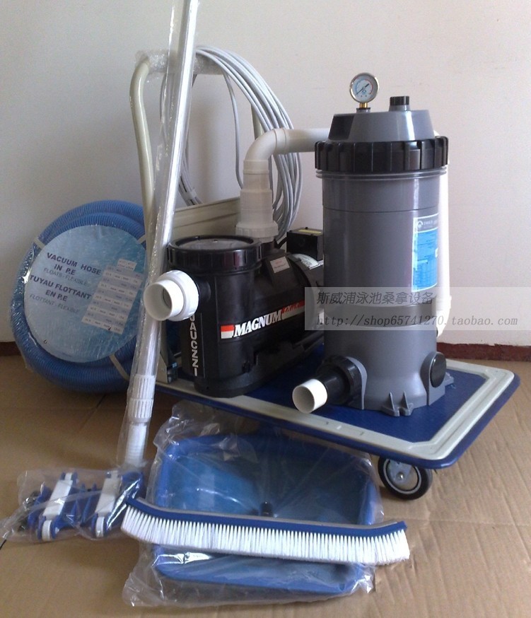 Swimming pool mobile suction machine Fish pool suction pump combination cleaning pool cleaner pool cleaner
