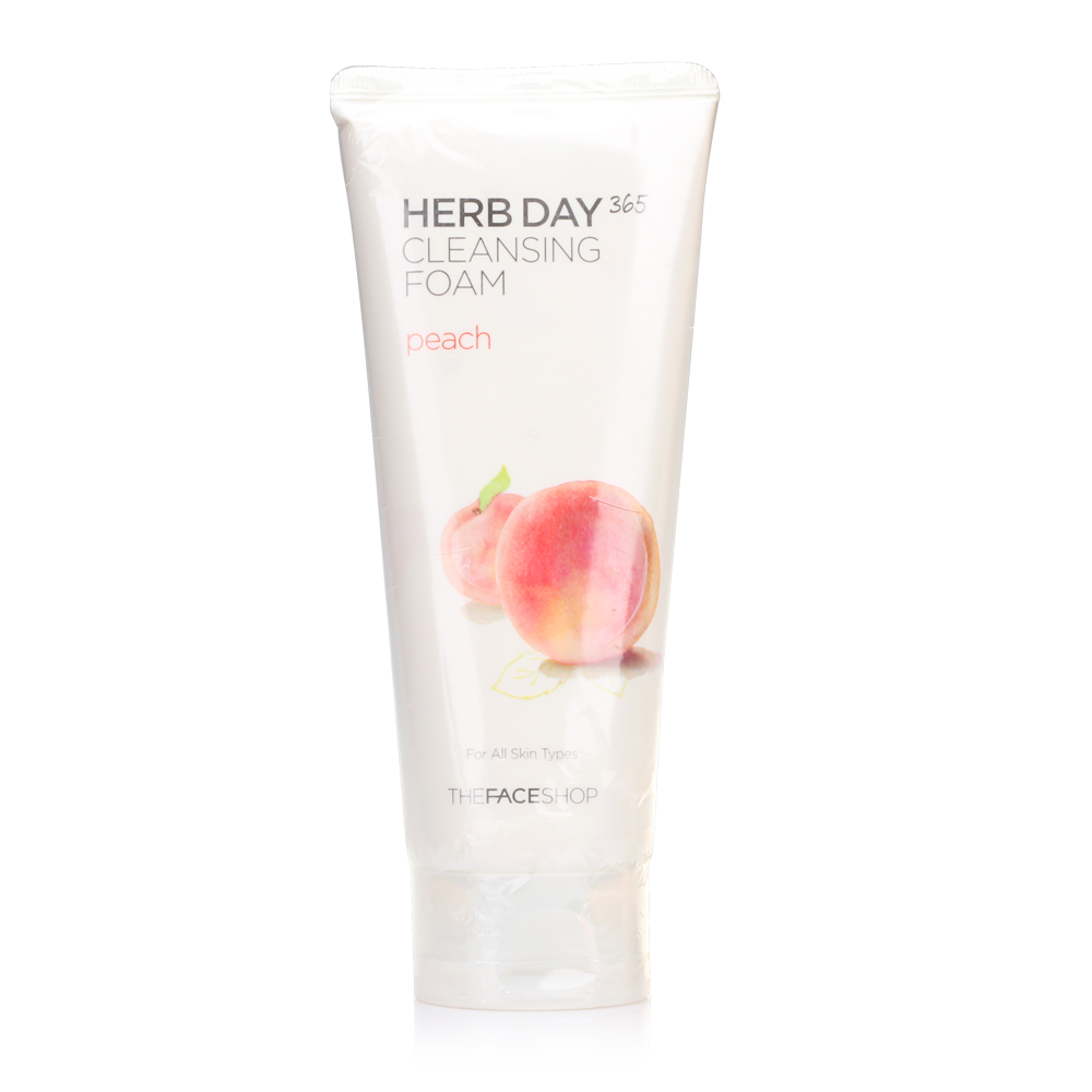 The Face Shop/菲诗小铺 水蜜桃洗面奶/洁面170ml  收缩毛孔