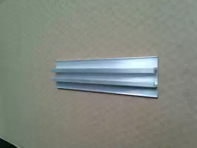 Aluminum back groove Aluminum extrusion material chute 6063 slide aluminum groove can cut signage special installation accessories