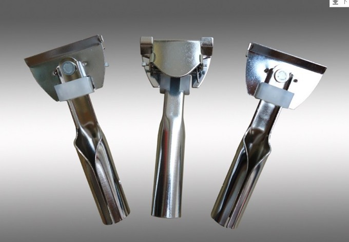 Thickened plus long rows of mop accessories ground tugging Bubbub sleeve iron collet flat mop dust removal mop mop iron clips