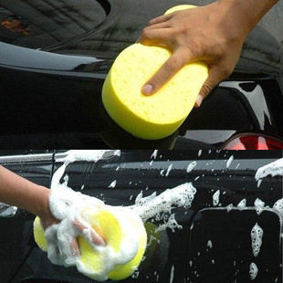 Car wash abrasion-proof ripping without rotten high and large size vacuum compression Car wash 8 Word sponge 32g 230 * 110 * 60mm