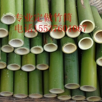 Customized fresh bamboo tube rice steamer bamboo tube rice dumplings the length of the bamboo tube can be customized