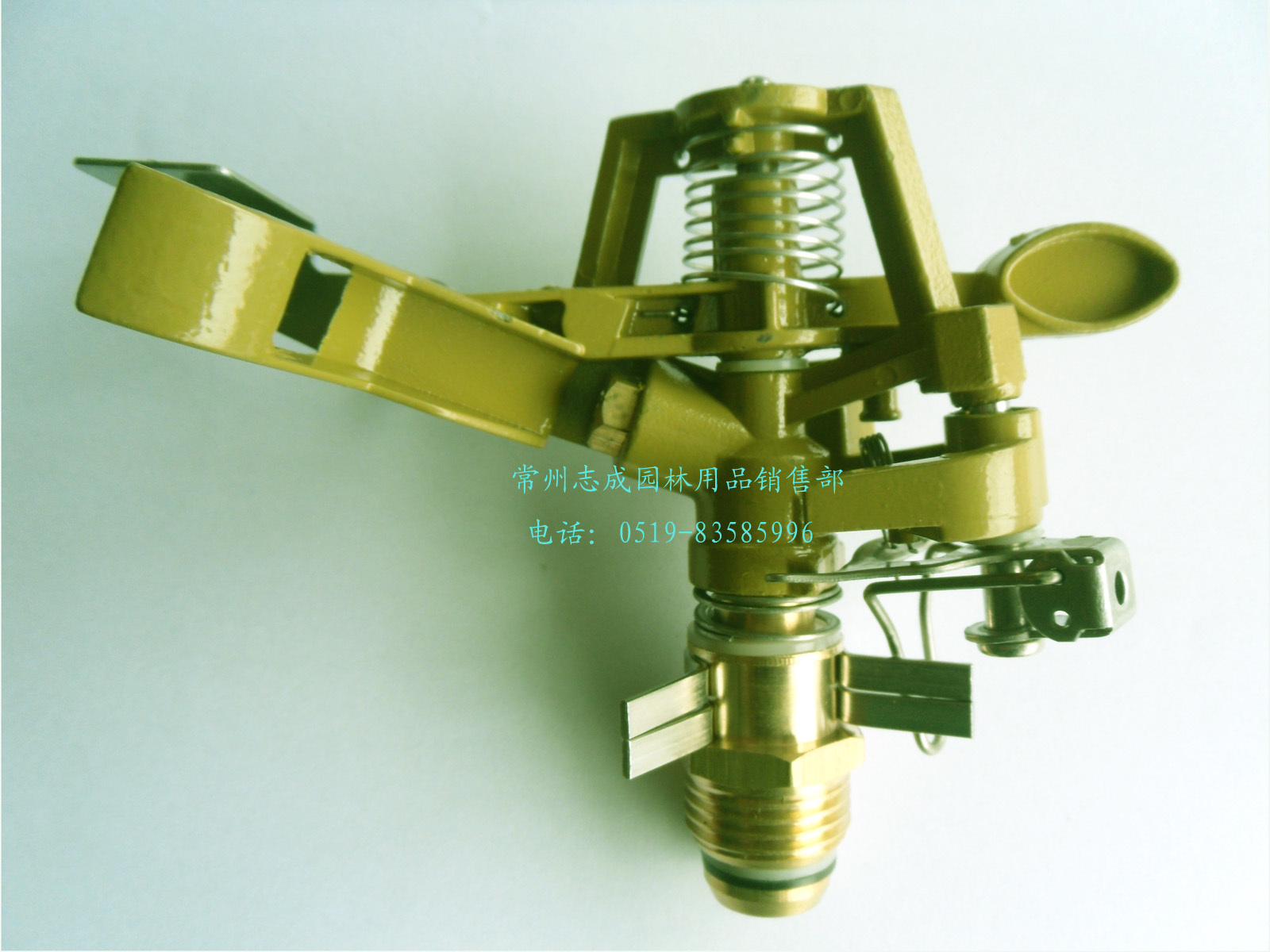 4-division zinc alloy controllable lawn nozzle rocker nozzle irrigation nozzle