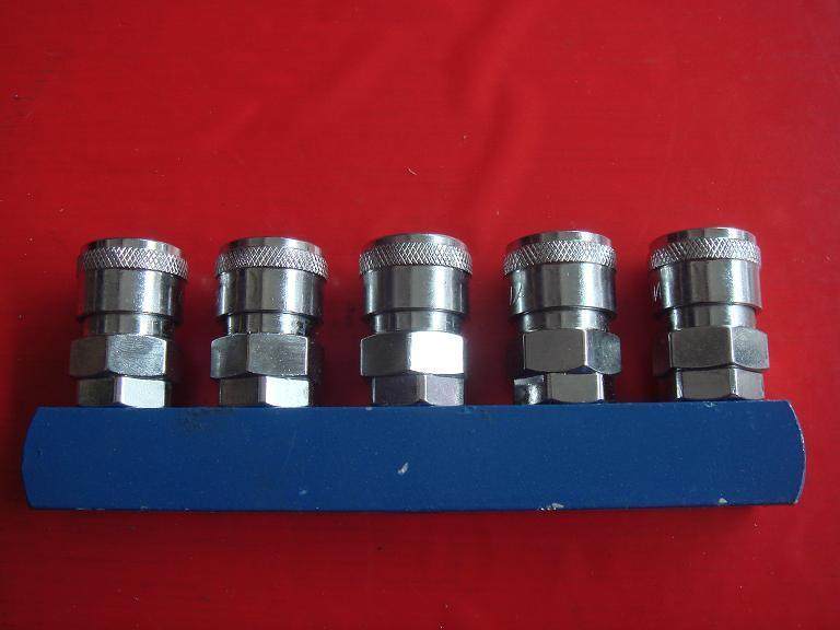 Quick joint for quick joint of pneumatic joint of five-way gas dynamic elements in Taiwan's Dongtian straight discharge 5-pass