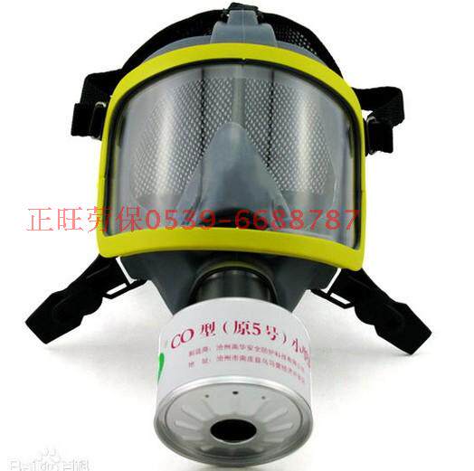 Silicone Anti-poison all-round tool with large Windows 6800 Full cover CO Type 5 filter Canister Carbon Monoxide Gas Mask