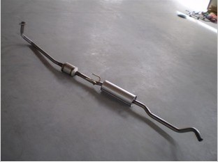 Suitable for Buick Sail front and middle integrated exhaust pipe muffler Sail middle section 409 rear muffler segment