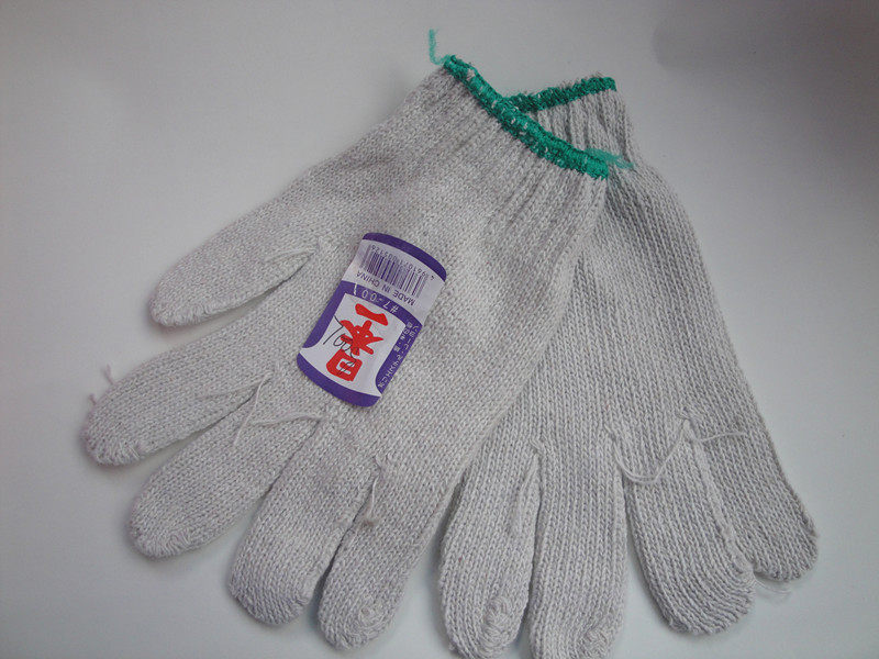 700 gr Cotton Yarn Gloves Labor Protection Gloves Cotton Yarn Gloves Pure Cotton Roving Work Gloves Protective Guangdong 120 Double