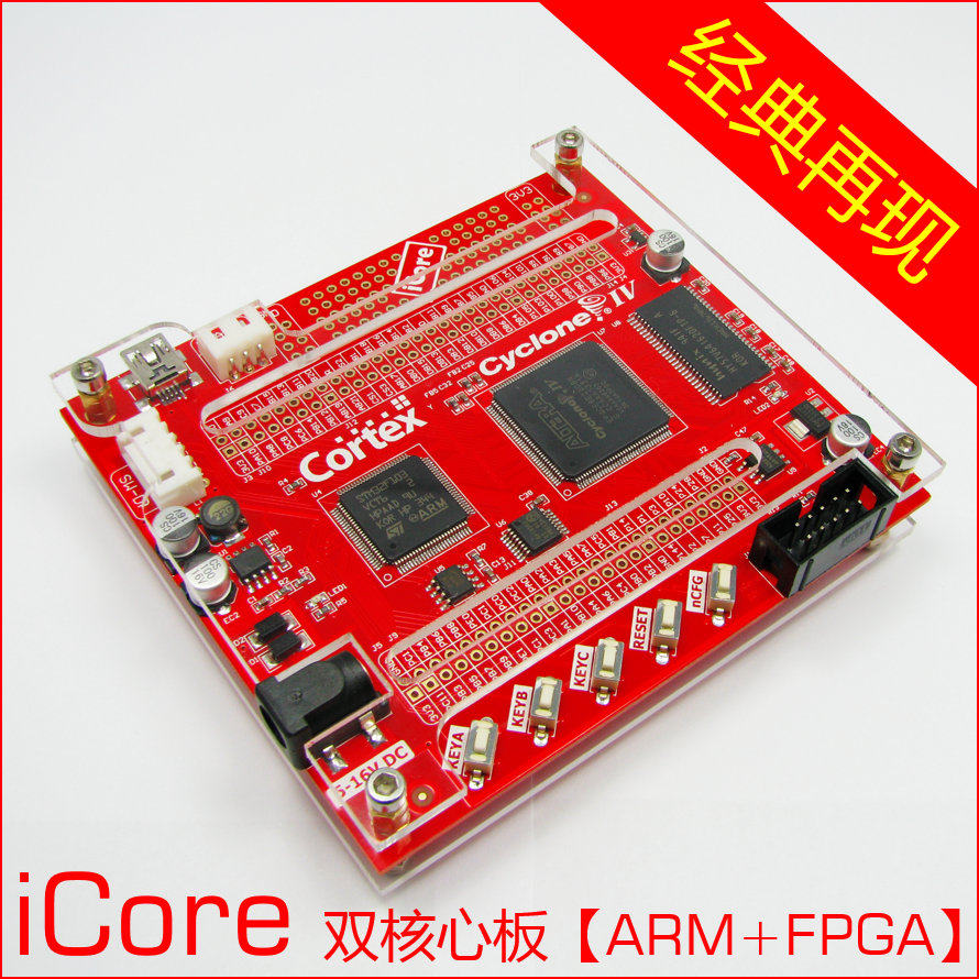 Ginkgo Technology factory direct iCore FPGA ARM development board STM32 CYCLONE4 single chip