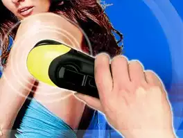 Shuo and Bo-multifunctional mini massager LED hand flashlight mobile phone emergency charging SB-6006