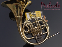 Domestic Consalma Selman lacquer gold single row three K key split French horn instrument