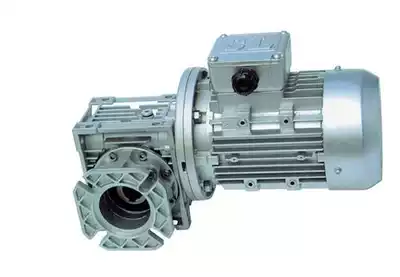 Worm gear reducer reducer RV40-100-0 18-fa-f4 6 pole motor with output flange