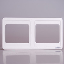  Siemens switch socket panel Vision Yabai wall switch Dual frame Dual frame