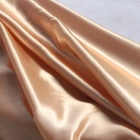 Váy cưới DIY vải thủ công vải satin màu sáng vải satin màu vải polyester mềm vải trang trí vàng sâm banh vải dạ ép