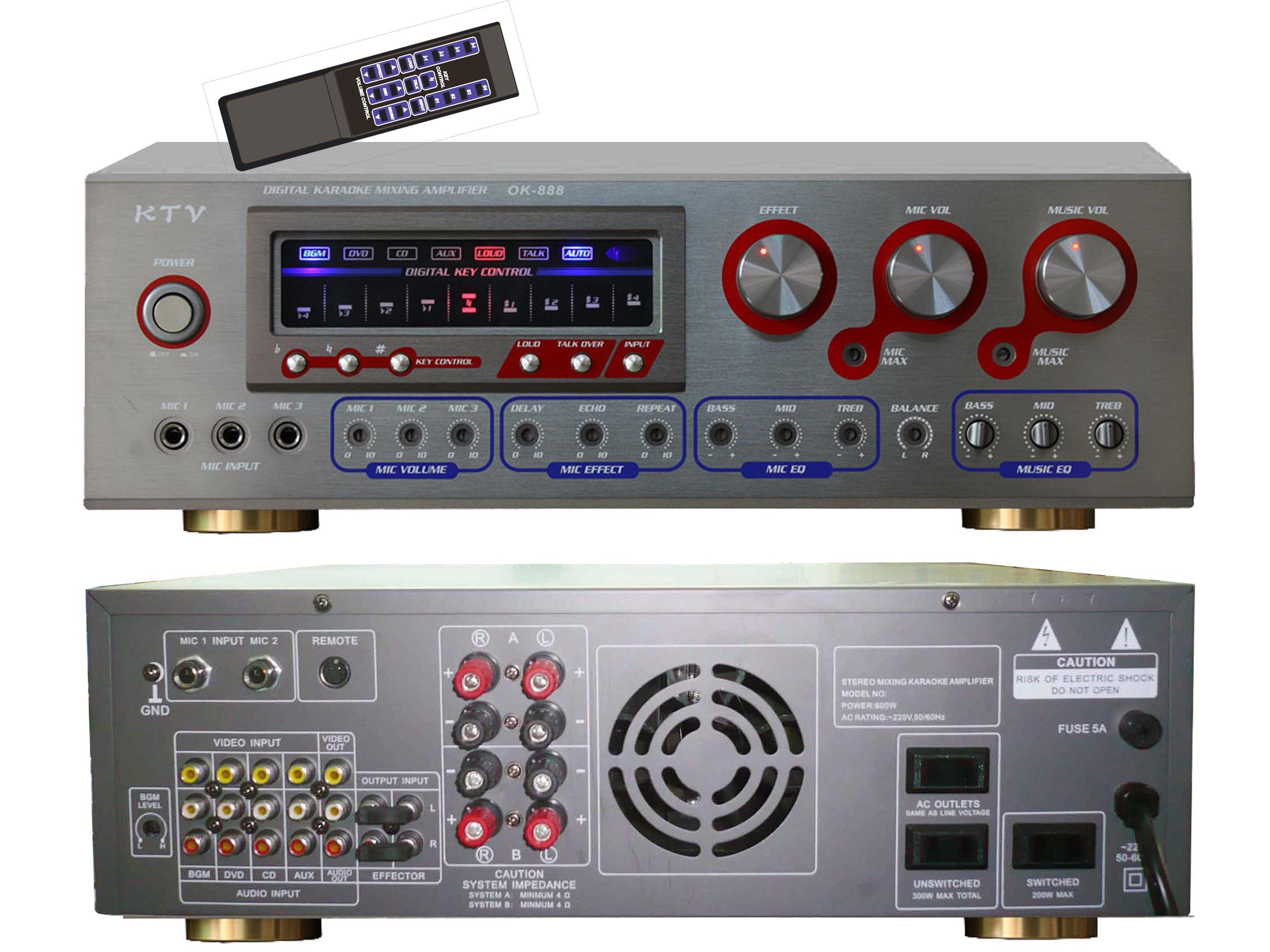 Factory direct KTV amplifier OK-888 factory price direct original