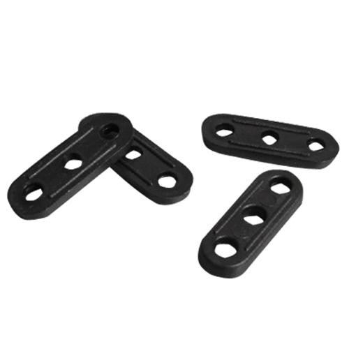 Tent rope adjustment buckle Windproof rope slip buckle fixing buckle Adjustment length 3 holes plastic fixing sheet 4 sets