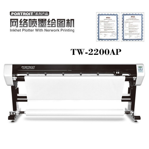 Orei Inkjet Plotter Plotter King Inkjet Plotter double spray plotter TW-2200AP can be installed in door