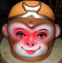 Crafts Tang Shen teacher and apprentice head monkey doll Pig doll Sun Wukong Pig Bajie craft modeling