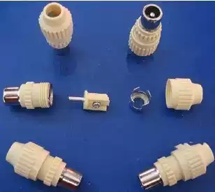 Cable TV closed-circuit head TV antenna plug Closed-circuit TV cable connector slub head RF-5 wiring male head