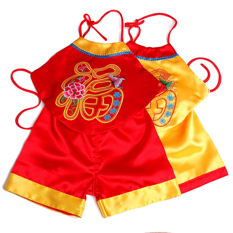 Infant protection belly circumference baby full moon birthday baby pocket children's belly pocket suit small CUHK child summer