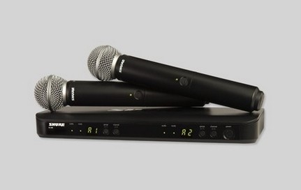Shure BLX288 SM58 Wireless Microphone Microphone Microphone ACE delivery