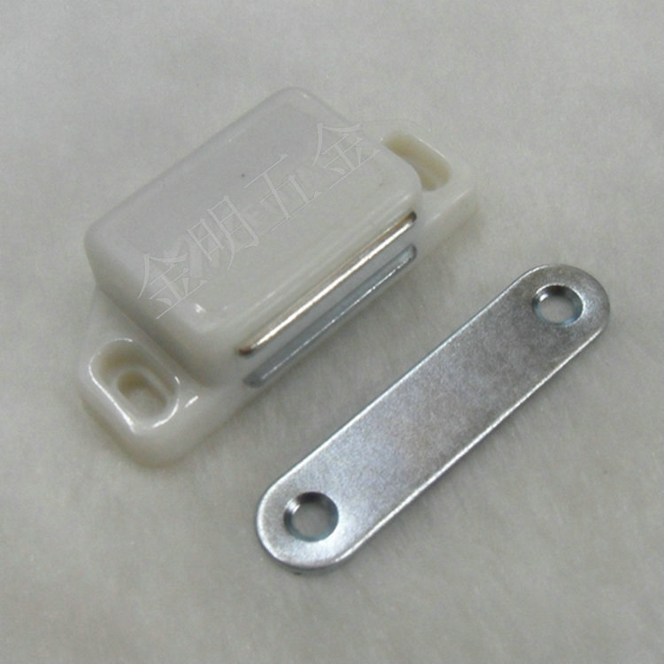 High-end cabinet suction magnetic clamp furniture Touch Bead Door Bumper Overall Cabinet Magnetic Touch Door Suction ABS Plastic Magnetic Attraction Strong Magnetic Attraction