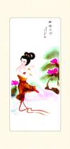 Classical Chinese four beauties Four beauties Chinese style decorative painting hanging painting Xishi Huansha 40x85