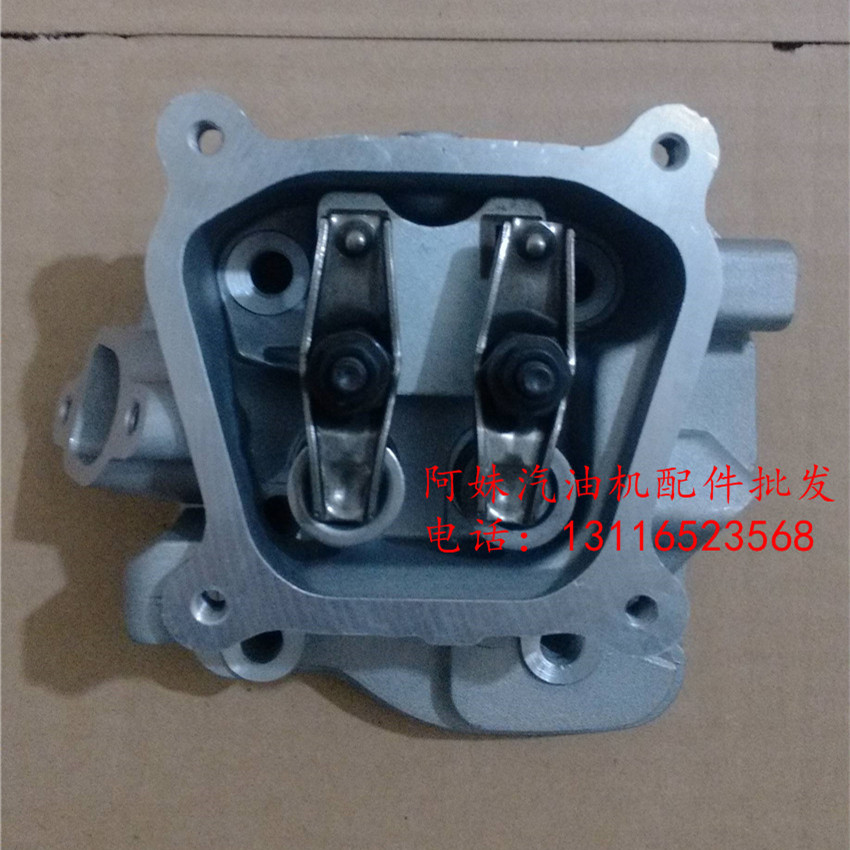 Gasoline engine generator accessories cylinder head assembly 168f 170f 2-3kw GX160 installed six-star cylinder head