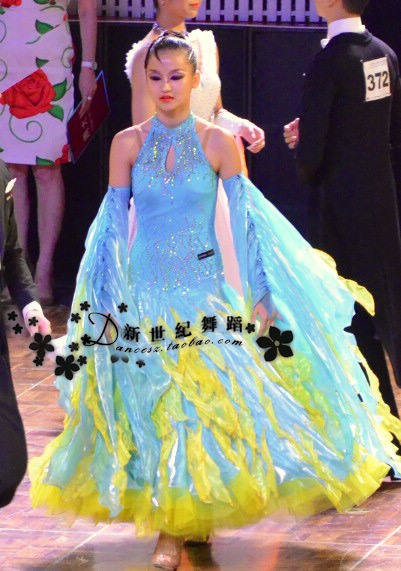 New Century New Moden Dance Competition Skirt Morden Dance Dress Morden Dance Dress Morden Performance Dress