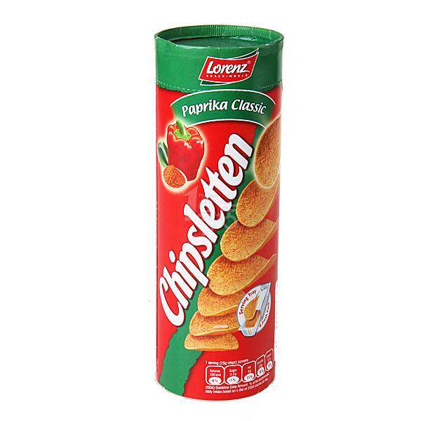 Lorenz劳仑兹 辣味桶装薯片 100g