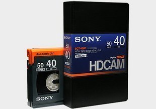sony Sony BCT-40HD HDCAM high-definition tape metal video