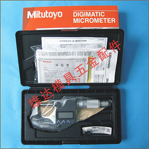 Japan's Sanfeng Mittutoyo digital display outer diameter micrometer 293-340 0-1 0-1 0001 gauge F 