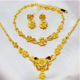 Hong Kong gold shop style Vietnamese sand gold plated jewelry