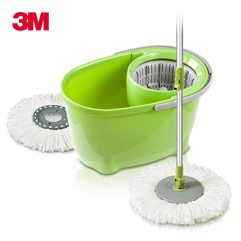 3M 思高 手压式好神奇旋转拖把T0 旋风拖把 正品特价包邮