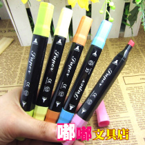 Puck MP-2900 Mark Pen Double Head Color 120 Color Mark Pen 30