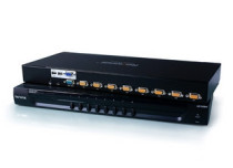 Rui Xun Resional AB1508M 8 Port USB 1U rack KVM switcher