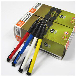True Color Ballpoint Pen Blue 0 7mm Universal Ballpoint Pen Bullet BP-2688 40 Boxes