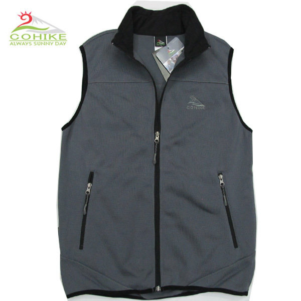 COHIKE men's POLARTEC soft, comfortable and warm fleece vest vest