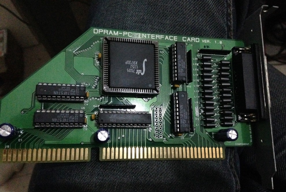 ajin DPRAM PC INTERFACE CARD VERD 1 0